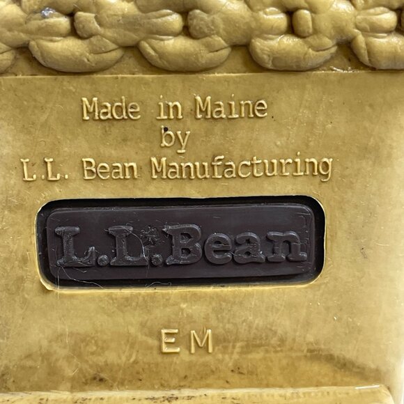 LL Bean Maine Hunting Shoe Duck Boots Women 10 10.5 Cabincore Preppy Outdoor - Picture 12 of 13